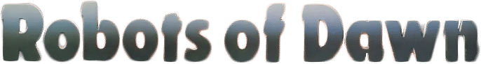 Robots Of Dawn logo for Commodore 64